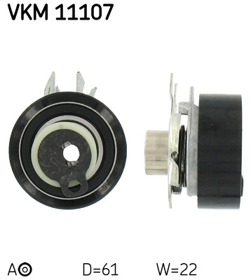 SKF Feszítőgörgő, vezérműszíj VKM11107_SKF